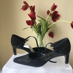New Suede Ralph Lauren black shoes 8